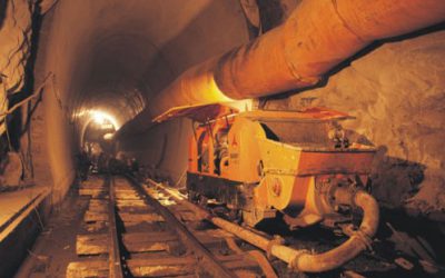 三一设备施工于歌乐山隧道